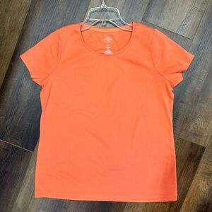 St. John's Bay Vibrant Orange Short Sleeve Tee